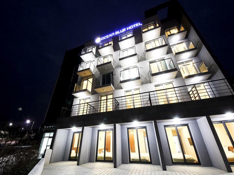 Jeju Jungmun Ocean Blue Hotel Согвипхо Экстерьер фото