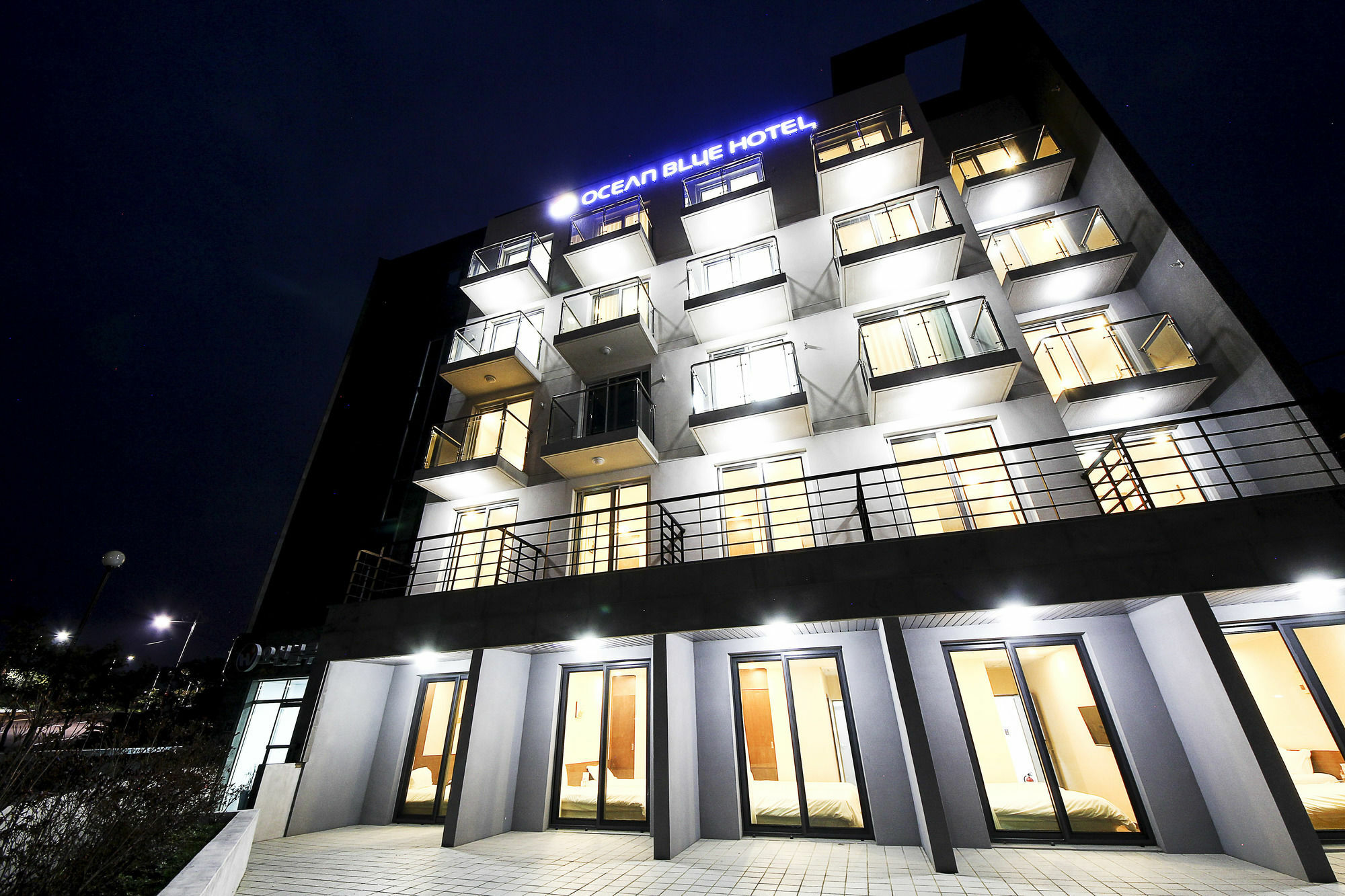 Jeju Jungmun Ocean Blue Hotel Согвипхо Экстерьер фото